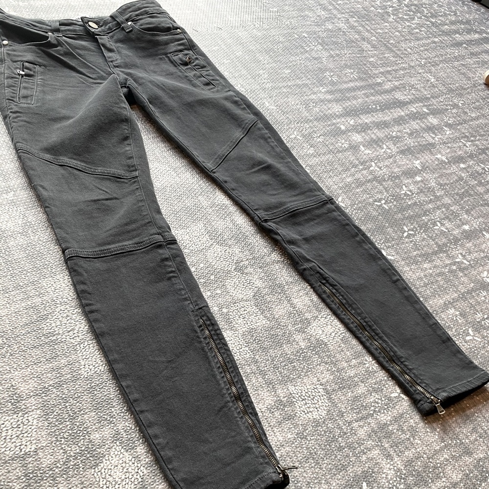 Paige Denim - Twill Skinny with Zippers